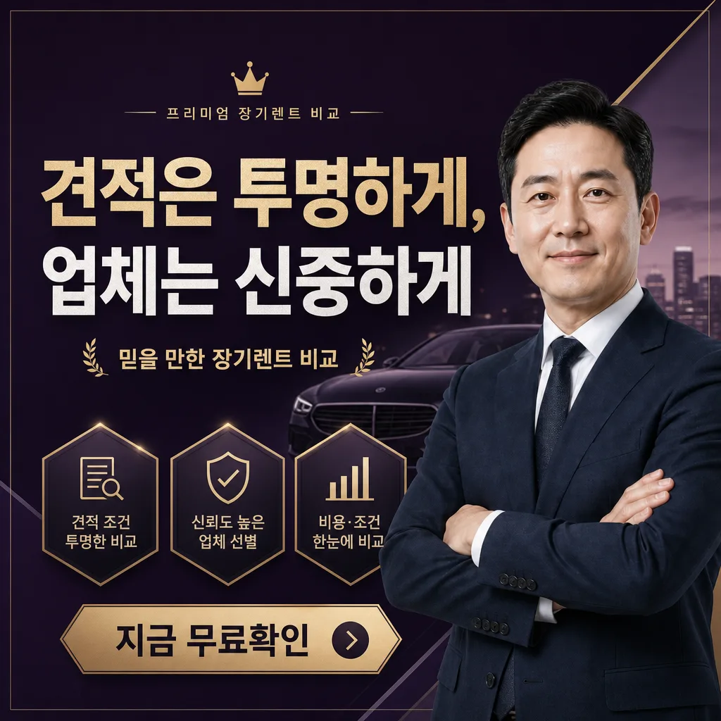 장기 렌트 후 차량 관리 방법