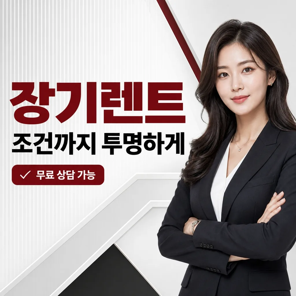 장기 렌트 계약 갱신 방법
